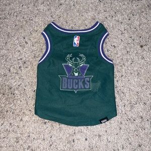 Milwaukee Bucks Dog Jersey